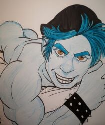 2020 artist_request barley_lightfoot disney elf gay male male_only onward_(2020) pixar tagme traditional_media