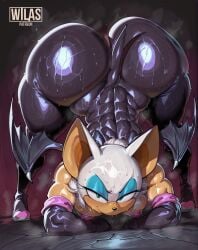 ai_generated bodysuit bubble_butt cleavage erect_nipples furry horny huge_ass looking_at_viewer oiled rouge_the_bat shiny_skin sonic_(series) sonic_the_hedgehog sonic_the_hedgehog_(series) thick_thighs wide_hips wilas