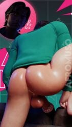 1boy 3d 3d_(artwork) afromuso asian asian_male ass big_balls big_dick big_penis blender_(software) blender_eevee_next butt cum cum_in_toy ddajki_defender fleshjack fleshlight fortnite fortnite:_battle_royale from_behind gritted_teeth gritting_teeth jacket jacket_only light-skinned_male light_skin male male_only no_pants oiled oiled_ass oiled_butt one_eye_closed pantless self_upload semen solo solo_male squid_game sweat sweatdrop sweaty_ass watermark