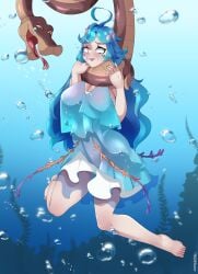 1girl arena_of_valor choking dolia dolia_(arena_of_valor) honor_of_kings kaa snake tagme