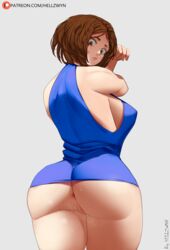 ochako uraraka from my hero academia by hell904