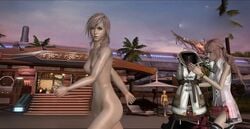 devonsniegowski94 eclair_farron final_fantasy final_fantasy_xiii pussy serah_farron shaved_pussy