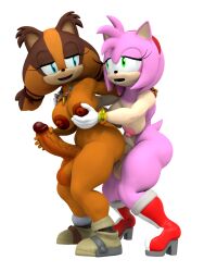 amy rose from sonic (series) by bobsybubcat (artist)