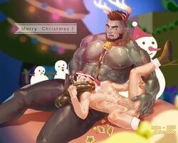 2boys abs anal anal_penetration antler_headband ass balls ballsack bara beard bell big_arms big_ass big_balls big_butt big_legs big_pecs big_penis body_hair christmas collar dark-skinned_male dripping_precum earrings elec_bobo erect_nipples erection facial_hair finger_fuck fingering foreskin gay holding_penis holidays huge_cock human humanoid humanoid_penis intact interspecies leash leash_and_collar licking_penis male male/male male_nipples male_only male_penetrating_male muscles muscular_male open_pants oral oral_sex orc orc_male pecs penis penis_out penis_size_difference pointy_ears precum_drip retracted_foreskin santa_hat scrotum size_difference snowman spread_legs testicles topless tusks uncut veiny_penis