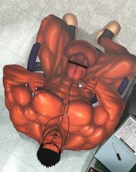 1boy abs balls biceps bleach bodybuilder boner censor_bar censored cum cum_on_body cum_on_lower_body cum_on_muscles cum_on_penis cum_on_self cum_on_upper_body cumming cumshot erection excessive_cum hyper hyper_balls hyper_genitalia hyper_muscles hyper_penis hyper_testicles isshin_kurosaki kuromine_hiraya male male_focus male_only masturbation muscles muscular muscular_arms muscular_ass muscular_back muscular_legs muscular_male muscular_thighs nipples nude pecs penis solo testicles veins veiny_penis yaoi yuatari