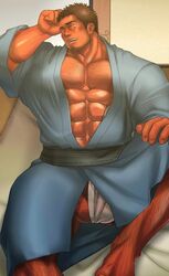 abs axis_powers_hetalia biceps blush bodybuilder boner cum cum_on_body cum_on_lower_body cum_on_muscles cum_on_penis cum_on_self cum_on_upper_body cumming cumshot erection hyper hyper_balls hyper_genitalia hyper_muscles hyper_penis hyper_testicles kuromine_hiraya male male_focus male_only masturbating masturbation muscle muscles muscular muscular_arms muscular_ass muscular_back muscular_legs muscular_male muscular_thighs nipples pecs sadiq_annan solo solo_male turkey_(hetalia) veins veiny_penis yuatari