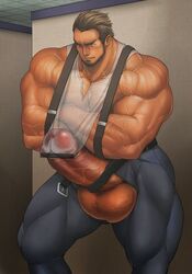 abs balls biceps bodybuilder boner cum cum_on_body cum_on_lower_body cum_on_muscles cum_on_penis cum_on_self cum_on_upper_body cumming cumshot erection excessive_cum hyper hyper_balls hyper_genitalia hyper_muscles hyper_penis hyper_testicles kuromine_hiraya male male_focus male_only masturbation muscles muscular muscular_arms muscular_ass muscular_back muscular_legs muscular_male muscular_thighs nipples pecs penis solo solo_male testicles veins veiny_penis yuatari