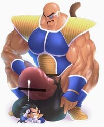 abs bara biceps bodybuilder boner cum cum_on_body cum_on_lower_body cum_on_muscles cum_on_penis cum_on_self cum_on_upper_body cumming cumshot dragon_ball dragon_ball_z erection hyper hyper_balls hyper_genitalia hyper_muscles hyper_penis hyper_testicles kuromine_hiraya male male_focus male_only masturbating masturbation muscle muscles muscular muscular_arms muscular_ass muscular_back muscular_legs muscular_male muscular_thighs nappa nipples pecs veins veiny_penis yuatari