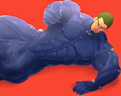 abs bara biceps bodybuilder bulge cum cum_on_body cum_on_lower_body cum_on_muscles cum_on_penis cum_on_self cum_on_upper_body cumming cumshot daizemon_kaze flaccid gantz hyper hyper_balls hyper_genitalia hyper_muscles hyper_penis hyper_testicles kuromine_hiraya male male_focus male_only masturbation muscle muscles muscular muscular_arms muscular_ass muscular_back muscular_legs muscular_male muscular_thighs nipples pecs solo solo_male veins veiny_penis yuatari