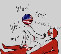 anal anal_sex brothers canada_(countryhumans) countryhumans cum cum_in_ass cum_in_pussy cum_inside gay incest male united_states_of_america_(countryhumans)