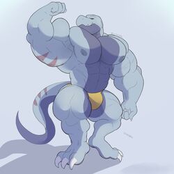 abs anthro biceps bodybuilder crocobu furry furry_only hyper hyper_balls hyper_genitalia hyper_muscles hyper_penis hyper_testicles male male_focus male_only muscle muscles muscular muscular_arms muscular_ass muscular_back muscular_legs muscular_male muscular_thighs nipples pecs veins veiny_penis