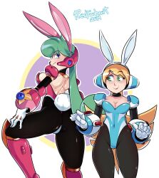 bunnysuit cinnamon_gaudille marino mega_man mega_man_x radlionheart tagme