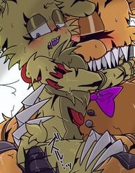 nightmare fredbear (fnaf) from five nights at freddy's by astro r18