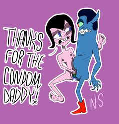 adventure_time blue_demon condom daddy ddlg female hotel_transylvania hunson_abadeer mavis_dracula