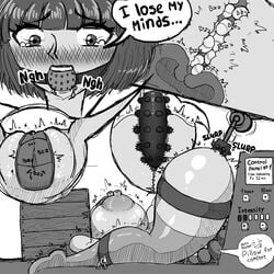 anal anal_destruction anal_insertion anal_object_insertion anal_penetration anal_rape anal_sex anal_torture anus big_ass big_breasts big_butt black_and_white bondage bumrape comic comic_page dialogue dildo dildo_in_ass forced forced_anal huge_ass manga monochrome nipples nyavakado original original_character pain pussy questionable_consent rape sex_machine short_hair sketch sketch_page slave slavegirl spiked_dildo tagme text vibrator vibrator_in_pussy vibrator_under_clothes x-ray