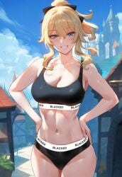 ai_generated blacked blacked_clothing cock_hungry female genshin_impact jean_gunnhildr male penis samsara_ai sluts