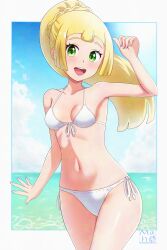 lillie (pokemon) from nintendo by maho (corotonton5150)