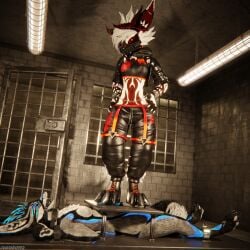 1:1 3d_(artwork) 4k absurd_res animal_genitalia animal_penis anthro anthro_on_anthro arms_tied ball_crush ball_squeeze balls basement biped black_body black_boots black_clothing black_footwear black_fur black_shoes blender_(artwork) blender_cycles_(artwork) blue_body blue_fur blue_penis bodily_fluids bondage boot_on_balls boot_on_penis boots bottomwear bound breasts canid canine canine_genitalia canine_penis canis claws clothed clothing cock_and_ball_torture cockbox crush cuff_(restraint) cum cum_dripping_from_penis cum_on_penis demonic depth_of_field digital_media_(artwork) dominant dragonplayer dragonplayer_(character) duo erection feet female flat_balls foot_crush foot_fetish foot_on_balls foot_on_penis foot_play footwear fox fur genital_fluids genital_torture genitals goth_boots grey_body grey_fur hair hi_res hindpaw hybrid inside iris_prodigy jacket jex knot leather leather_boots leather_clothing leather_footwear leather_jacket leather_topwear legs_tied legwear male male/female mammal metal_cuffs moan multicolored_body nardoragon nude on_ground open_mouth orgasm pain pants paws penis penis_squeeze piercing prison prison_cell reflection restraints rexouium sex shoes shoes_on slim slim_anthro slim_male slim_sub smile standing standing_on_balls submissive submissive_male tail topwear torture trampling white_body white_fur