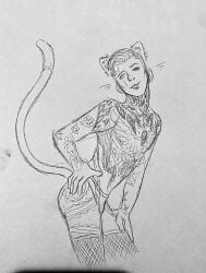 artist_upload blep bulge bulge_through_clothing cat_ears cat_humanoid cat_tail catboy femboy femboy_only fishnet fishnet_clothing fishnet_legwear fishnet_stockings fishnet_thighhighs fishnets fortnite fortnite:_battle_royale hand_on_hip hand_on_thigh hi_res high_resolution highres lingerie looking_at_viewer looking_down looking_down_at_viewer male male_focus male_only midas_(fortnite) mr._prince neck_tattoo no_background panties panties_only plain_background scar scar_across_eye scar_on_face self_upload solo solo_femboy solo_focus solo_male tail tattoo tattoo_on_arm tattoo_on_belly tattoo_on_butt tattoo_on_chest tattoo_on_legs tattoo_on_thigh tattooed_arm tattoos tongue tongue_out traditional_art traditional_drawing_(artwork) traditional_media traditional_media_(artwork) twink whiskers