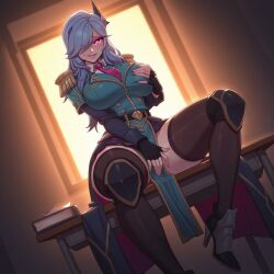 battle academia leona from battle academia series