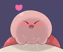 2d adorable animated anthro baby blush blushing blushing_at_viewer cum cute cute_face edit eyes_closed heart htpot kirby kirby_(series) looking_at_viewer love nintendo open_mouth penis pink_body pink_skin poi_(artist) red_feet sex smile smiling smiling_at_viewer sound sweat thebatfang video voice_acted waddling_head