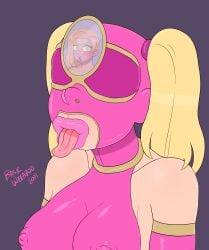 :>= basicweeaboo big_lips bimbo blowjob_face bodysuit brainwashing breasts fellatian female medium_breasts sex_slave solo solo_female tagme thick_lips tongue_out