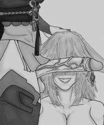 raiden shogun from genshin impact by messy bangs