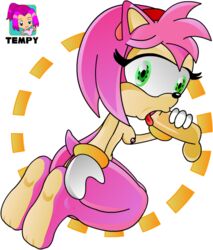 amy_rose anthro fellatio female fur hedgehog male mammal oral penis rodent sonic_(series) straight tempy