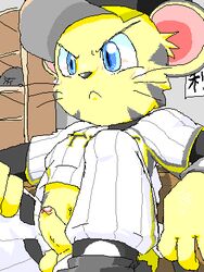 baseball hanshin_tigers male_only mascot to_lucky