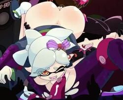 2girls 69 69_position animated ass bard-bot breasts callie_(splatoon) clothing delalicious3 eyewear female hypno_shades_(splatoon) inkling kaliethva marie_(splatoon) multiple_girls nintendo octo_callie open_mouth penetration pussy restrained sex shorter_than_30_seconds sound sound_effects splatoon spread_legs sunglasses tagme tech_control tentacle tentacle_hair tentacle_sex tentacles tinted_eyewear vaginal_penetration video voice_acted