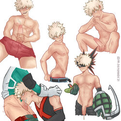 izuku midoriya from my hero academia by demonnox