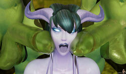 draenei from world of warcraft by lumi3d