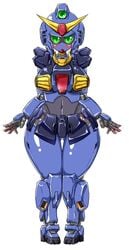 alternate_costume alternate_version_available big_ass big_breasts gundam gundam_mk_ii mech natsuberry_(artist) robot wide_hips zeta_gundam