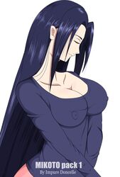 uchiha mikoto from naruto by impuredoncelle