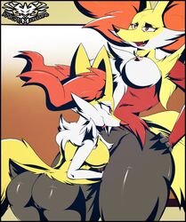 braixen from game freak by knightmoonlight98