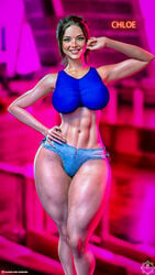 1girls 3d aero3dx artist_name ass big_ass big_breasts breasts bubble_ass bubble_butt busty chloe_(aero3dx) clothing dat_ass female hips hourglass_figure human large_breasts legs light-skinned_female light_skin lips mirage3dx original original_character shiny shiny_skin slushe_(website) thick_ass thick_legs thick_thighs thighs voluptuous watermark wide_hips