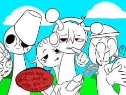2025 booktimgay brown_(sprunki) brud_(sprunki) cheating_boyfriend cum cumshot gay gay_domination gay_handjob gay_male good_boy hand_on_face hand_on_penis handjob male/male male_penetrating_male orange_(sprunki) oren_(sprunki) pinki_(sprunki) raddy_(sprunki) red_(sprunki) sky_(sprunki) sprunki tan_(sprunki) tunner_(sprunki)