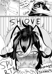 1boy 1girls 5_fingers adult adult_female aether_(genshin_impact) ass bedroom bedroom_setting black_and_white blowjob blowjob_face blowjob_focus blowjob_only blowjob_pov blush blushing_female blushing_male cock cock_in_mouth cum cum_in_mouth cum_inside cumming cumming_from_oral cumming_in_mouth cumming_inside dark_hair dark_hair_female deep_blowjob deepthroat dehya_(genshin_impact) drawing english english_dialogue english_language english_text eye_contact eye_contact_pov fat_ass fat_butt fellatio fellatio_face fellatio_pov female female/male forced forced_deepthroat genshin_impact grabbing grabbing_head hair head_grab head_grabbing hoyoverse interracial light-skinned_male light_hair light_skin long_hair looking_at_another looking_at_partner looking_at_viewer male male/female male_pov mihoyo naked naked_female no_color nude nude_female nwoidn oral oral_creampie oral_penetration oral_sex penis penis_in_mouth pov pov_male sex shove sitting sitting_down spurt spurting spurting_cum straight straight_sex sucking sucking_cock sucking_dick sucking_penis tan-skinned tan-skinned_female tan_body tan_skin tan_skinned_female text text_bubble thick_ass thought thought_bubble thoughts