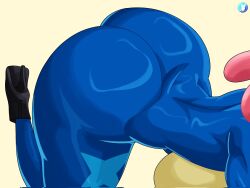 1girls 2020s 2025 2d 2d_(artwork) anthro anthro_only ass ass_focus big_ass big_breasts big_butt big_thighs black_high_heels bottom_heavy breasts curvy curvy_body curvy_female curvy_figure dat_ass female female_focus female_only furry furry_female furry_only game_freak generation_6_pokemon greninja hi_res high-angle_view high_heels highres hips hyper hyper_ass hyper_thighs keronai_(jiqqy) large_ass large_breasts large_butt muscular muscular_arms nintendo nude nude_female on_all_fours on_hands_and_knees pinup pokemon pokemon_(species) round_ass short_tail simple_background slim_waist solo solo_female tail thick_thighs thighs vanillabeangoat wide_hips