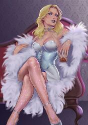 emma frost from hellfire club by dara miruki