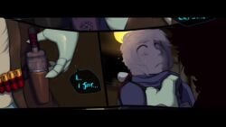 aidan_van_der_venne anglerfish anglerfish_humanoid big_tongue blue_eyes blue_tongue crying cunnilingus expendable_(pressure) heart_eyes jumpsuit kissing lewdierachis sabbasarts sebastian_solace size_difference tagme vagina video voice_acted