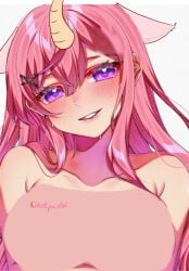 animation animator pastel pastel_flurry pastelflurry patreon pink pink_eyes pink_hair pink_nipples unicorn