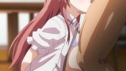 10s 1boy 1girls 2017 animated arms_behind_back black_thighhighs blush bondage bondage bottomless bouncing_breasts bound bra bra_lift braid breasts breasts_out censored clothed_female_nude_male crying deepthroat ejaculation fellatio female female forced hand_on_another's_head hands_on_another's_head irrumatio large_breasts long_hair mosaic_censoring nude open_clothes open_shirt oral penis red_hair solo_focus sound straight tagme tears thighhighs toriko_no_(series) toriko_no_kusari underwear video yunoki_mio