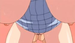 00s 1boy 1girls 2004 animated animated bouncing_breasts breasts clothed_sex doggy_style female female female_pubic_hair housewife kininaru_kimochi large_breasts lowres nipples no_bra okusan_(kininaru_kimochi) open_clothes penis pubic_hair rape sex shirt spread_legs straight striped_clothes striped_shirt tagme uncensored vaginal_penetration