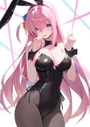 1girls bocchi_the_rock! bunnysuit gotou_hitori melreon