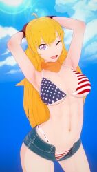 yang xiao long from fourth of july by rwby lewd