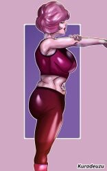 ass_bigger_than_head ass_focus ass_up big_ass cartoon_network female female_only gem_(species) kurodeuzu pink_diamond_(steven_universe) steven_universe tagme thick thick_ass thick_thighs