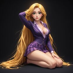 rapunzel from disney by thealphega