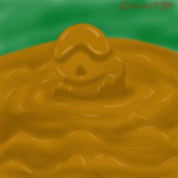 comic covered_in_mud emerging gasping mud muddy outdoors quicksand rd_mc1789