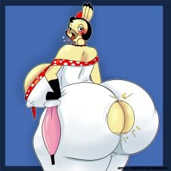 anthro bird_humanoid blush blushing_at_viewer colombian colombian_clothes colombian_female enormous_ass enormous_butt erect_nipples huge_ass huge_breasts huge_butt la_pavita_pechugona nimebooty pavita_pechugona ripped_clothing ripped_clothing umbrella